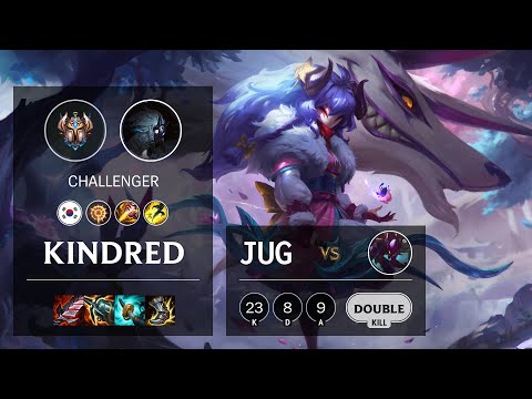 Kindred Jungle vs Kha'Zix - KR Challenger Patch 10.25b