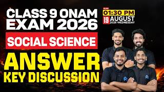 Class 9 Onam Exam 2026 Social Science Answer Key Discussion | LIVE | MS SOLUTIONS