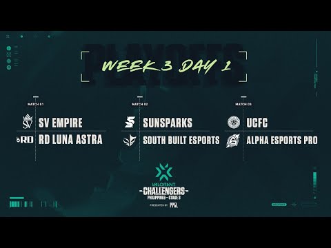 (EN) 2021 VCT Stage 3 - Challengers PH - Week 3 Main Event - Day 1