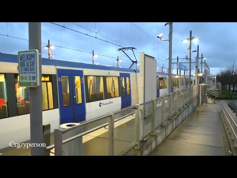 RET Metro Nootdorp Spoorwegovergang naar Den Haag in 2022