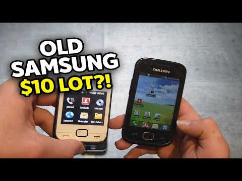 Old Samsung Phones for $10?! | Retro Tech Unboxing