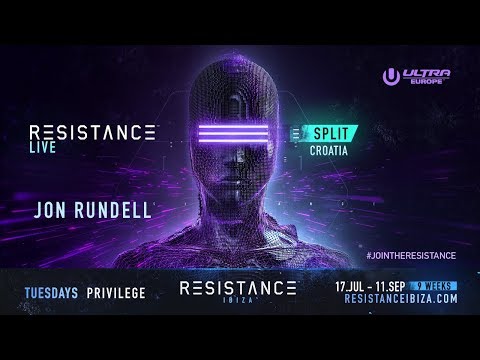 Jon Rundell DJ set  @ Ultra Croatia: Resistance 2018 - Day 2 (BE-AT.TV)