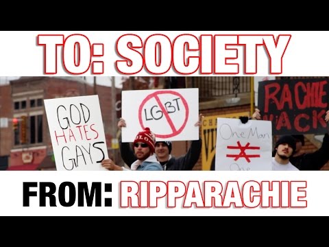 Gay Rapper (@Ripparachie) Has A Message To The Society!