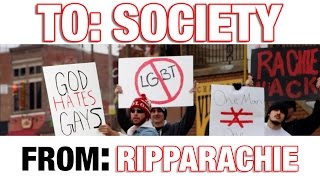 Gay Rapper (@Ripparachie) Has A Message To The Society!