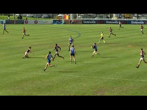 Sturt's Mihail Lochowiak kicks 9 - SANFL Reserves Round 14