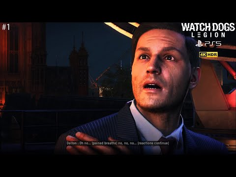 Watch Dogs Legion PS5 Gameplay (Resistance Mode) Part 1 - Operation Westminster (English Subtitles)