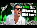 HOW TO LAUNCH A MEME COIN AND MAKE 3 SOL A DAY LIVE TRADING