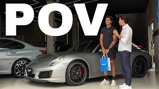 COMPREI UMA PORSCHE 911 SENDO SELFMADE