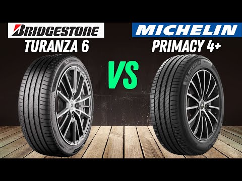 Bridgestone Turanza 6 vs Michelin Primacy 4+ – BEST COMFORT TIRES OF 2025!