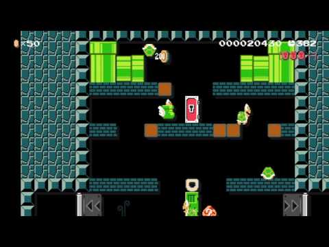 Goomba-Koopa by CheezSauce 一SUPER MARIO MAKER一 No Commentary 1AK