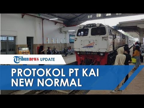 Inilah Protokol yang Berlaku untuk Penumpang dan Pegawai KA Jarak Jauh Saat New Normal Diterapkan