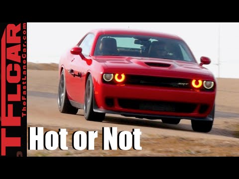 2016 Dodge Challenger SRT Hellcat Review - TFL Leaderboard Hot or Not Ep.3