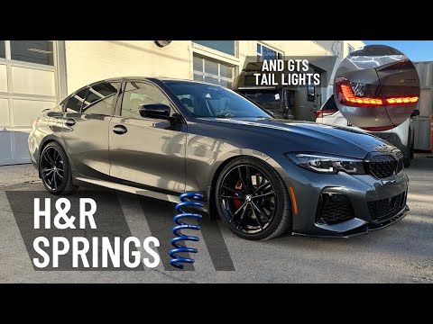 M340i xDrive H&R Lowering Springs Install | EHOONS G20 Build Ep. 2