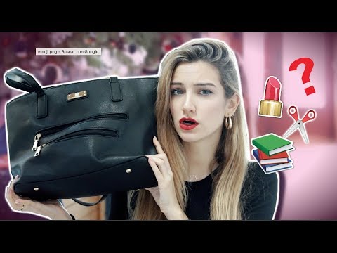 ¿QUÉ LLEVO EN EL BOLSO DE LA UNIVERSIDAD?
