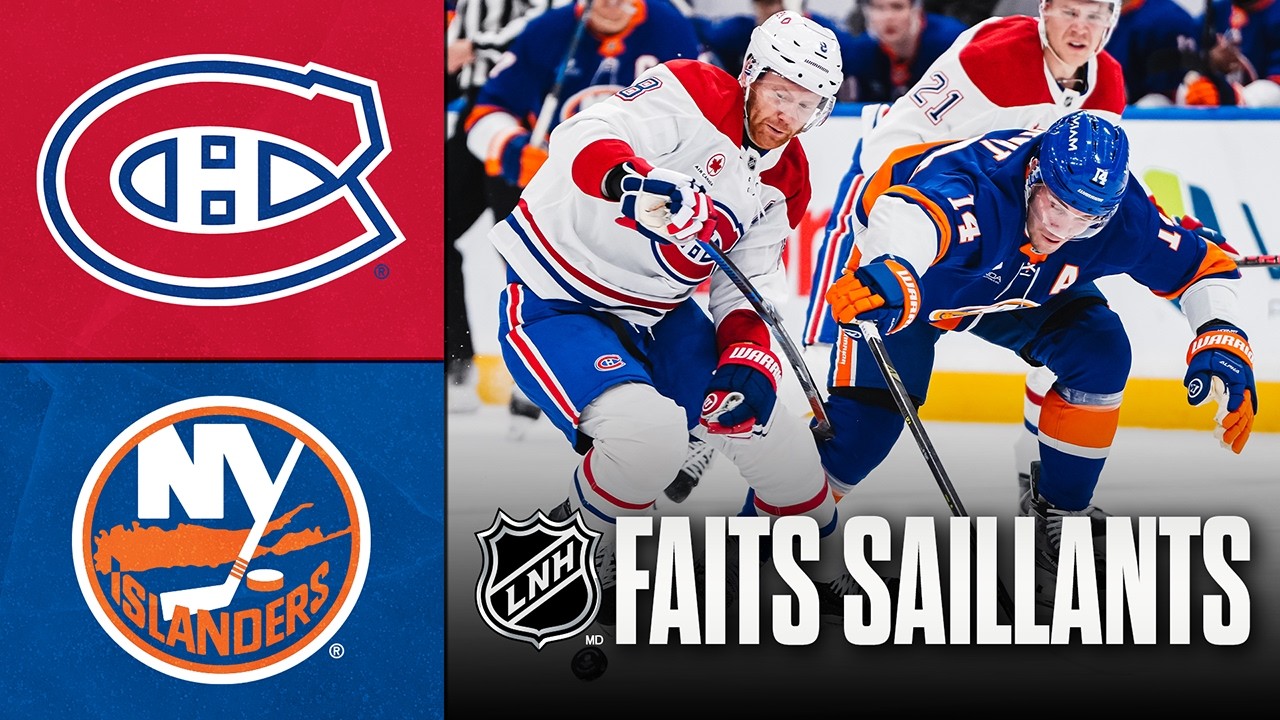 Canadiens vs Islanders 12/04/26 | Faits saillants
