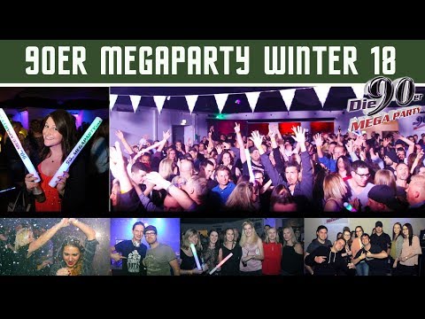 90er Megaparty Dezember 2018 Eventhalle Ingolstadt mit Schneeballschlacht!