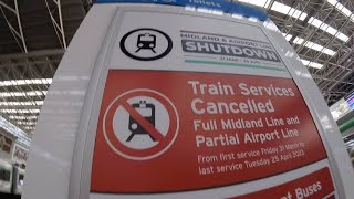 Train Service on the way to Perth Airport Train Shutting Down