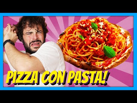 Pizza with SPAGHETTI | Cucina Buttata