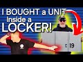 LITERALLY, I bought an ABANDON unit with an abandoned Storage Locker inside!