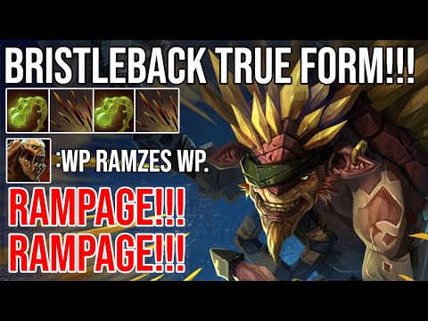 RAMPAGE!!! Monster Carry Bristleback by Ramzes666. Unstoppable Moving Forces.
