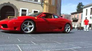 preview picture of video 'Domenico guida la Ferrari 360 Modena'