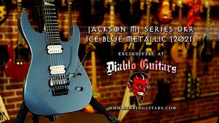 Video thumbnail for Jackson MJ Series DKR Ice Blue Metallic (Diablo Guitars) by Diablo Guitars