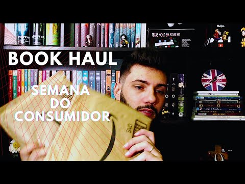 BOOK HAUL dos livros novos que comprei na semana do consumidor 📚