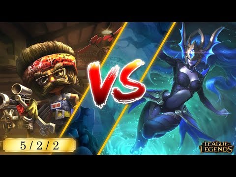 Heimerdinger Bot VS Syndra | S7 | High Elo 3v3 Twisted Treeline Ranked Gameplay