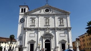 preview picture of video 'Cathedral of Palmanova, Palmanova, Udine, Friuli-Venezia Giulia, Italy, Europe'