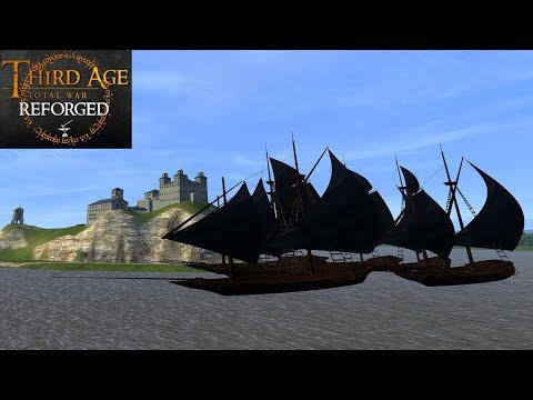 ORC ATTACK ON CAIR ANDROS (Siege Battle) - Third Age: Total War (Reforged)