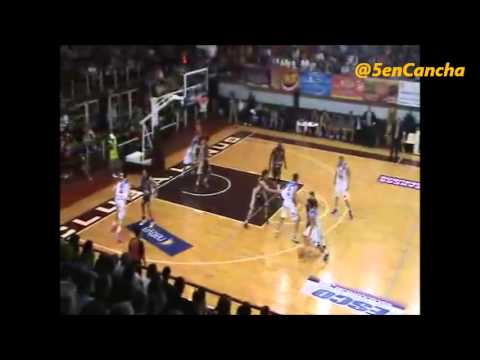 Caño de Leo Gutiérrez a Martina - Juego 2 Semifinales: Lanús vs. Peñarol