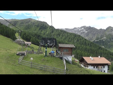 Risalita integrale seggiovia Doppelmayr "Tarscher Alm" - Laces - Latsch (BZ) / Sessellift / 缆车