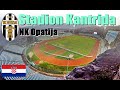 Stadion Kantrida Na Jednoj Strani Su Stijene A Na Drugoj More Stadium Kantrida Croatia