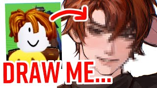 Playing Roblox Draw Me 3