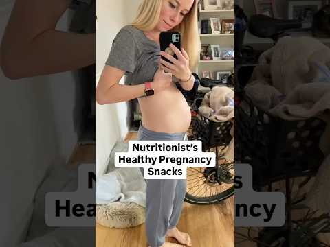 Pregnancy snacks this Nutritionist eats daily 🤰🏼