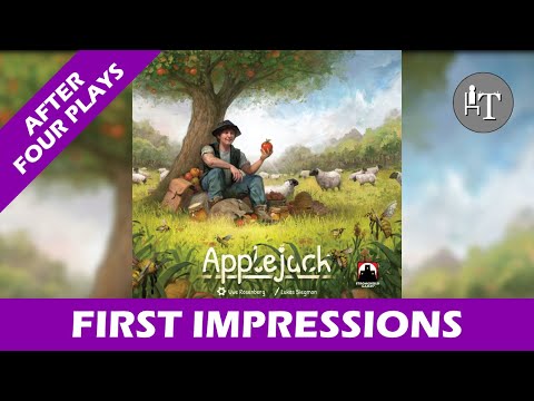 First Impressions of Applejack - Solo Board Game
