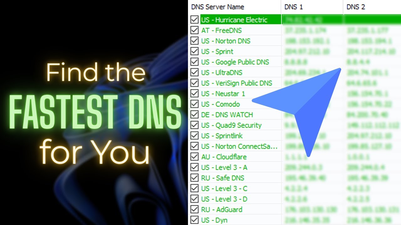 Find the Fastest DNS for You | Best DNS Server for Gaming & Fast Internet