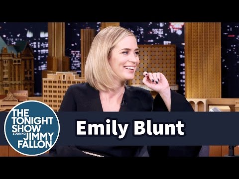 Emily Blunt's Kids Are Picking Up Their Dad's American Accent