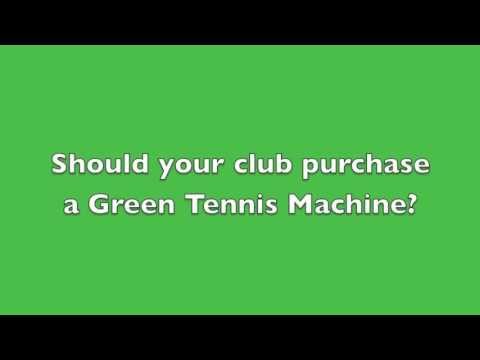 Eric Wammock at Hilton Head with Reasons to Purchase a Green Tennis Machine