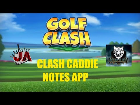 Golf Clash - Clash Caddie Notes App! First Look with Kim Aay! - YouTube