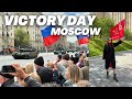 Inside The Largest Victory Day Celebration In Moscow Russia Vlog