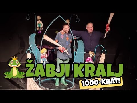 Tisoča ponovitev predstave Žabji kralj