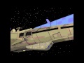 Robotech And Southern Cross Tokugawa Battleship Fly By