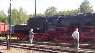 preview picture of video '22. Heizhausfest bij het Sächsisches Eisenbahnmuseum Chemnitz-Hilbersdorf (V)'