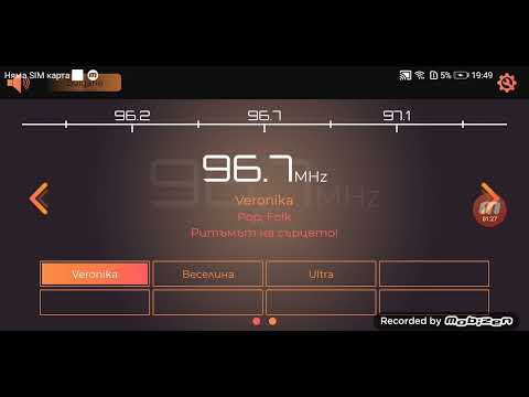 106,5 mhz Radio Veselina and 93,4 mhz Radio veronika