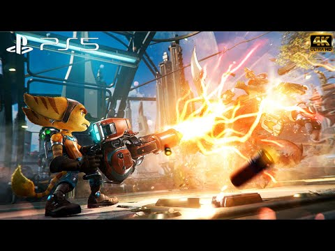 RATCHET AND CLANK: RIFT APART PS5 Gameplay Walkthrough FULL GAME 4K 60FPS