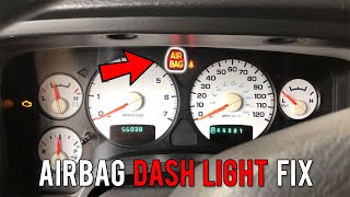 3rd Gen Dodge Ram Airbag Dash Light Fix
