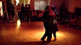 Video thumbnail for Mila Vigdorova y Gianpiero Galdi. Paris. Milonga "el Garron