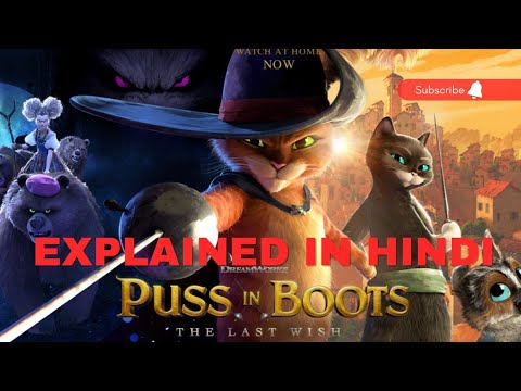 Puss in Boots: The Last Wish (2023) Explained In Hindi @cleverexplainer1995