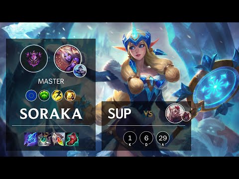 Soraka Support vs Rakan - EUW Master Patch 11.18